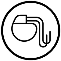 Spinal cord stimulation leg pain icon